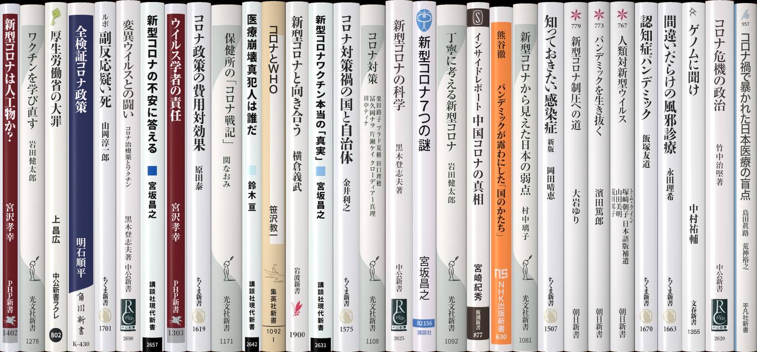新型コロナウイルス感染症 | 新書マップ4D