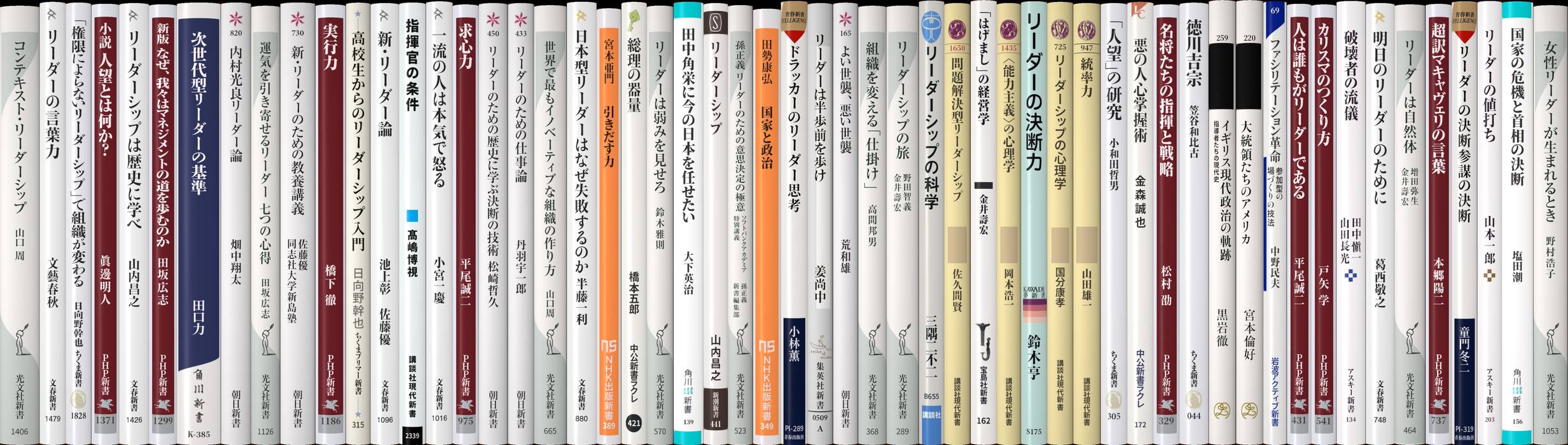 リーダーシップ | 新書マップ4D