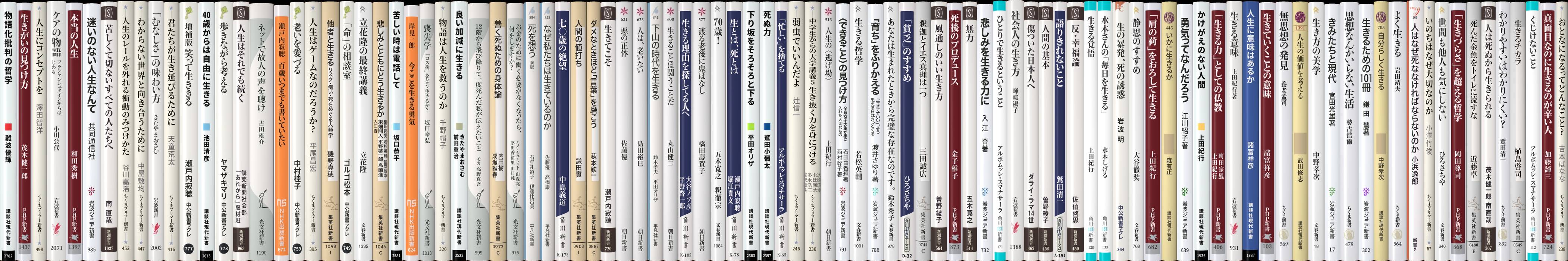 生きる意味 | 新書マップ4D