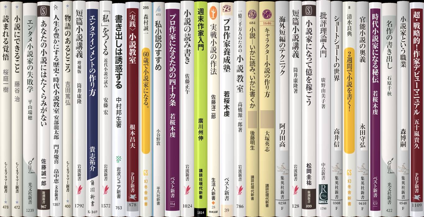 小説作法 | 新書マップ4D