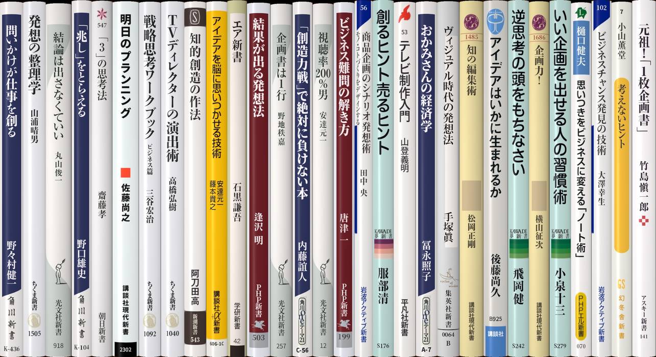 企画力 | 新書マップ4D