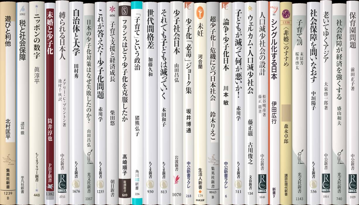 少子化社会 | 新書マップ4D