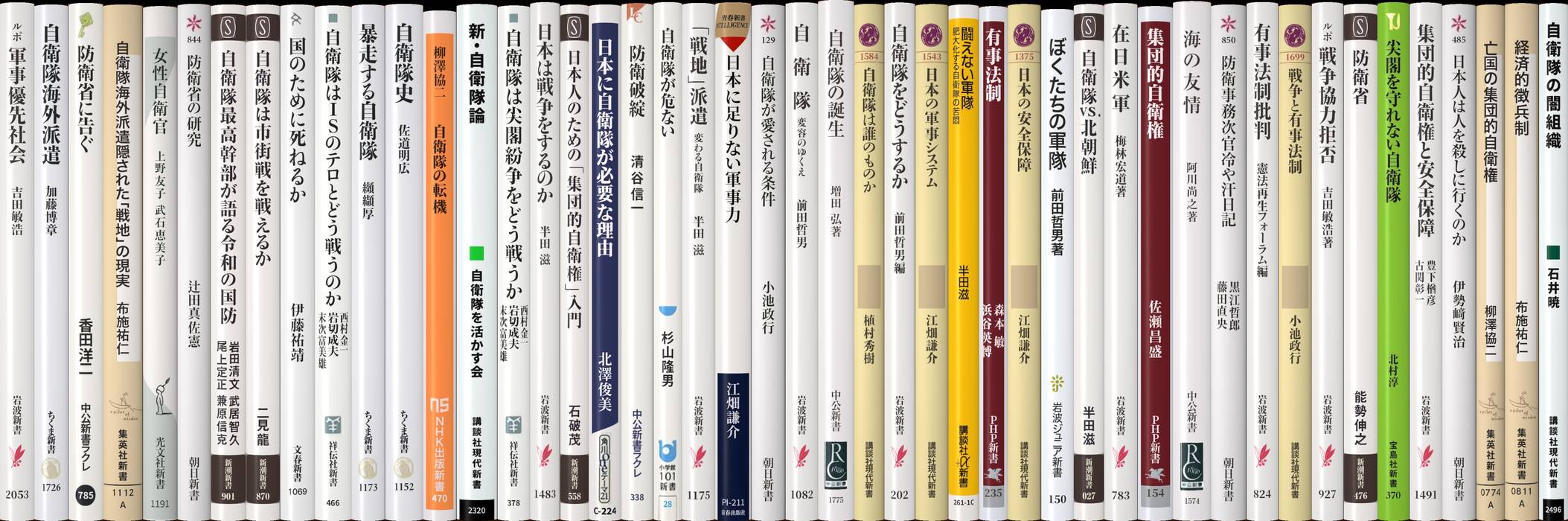 自衛隊 | 新書マップ4D