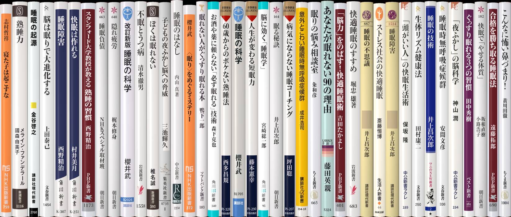 睡眠 | 新書マップ4D