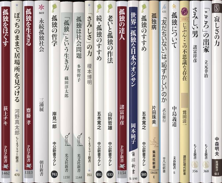 孤独 | 新書マップ4D