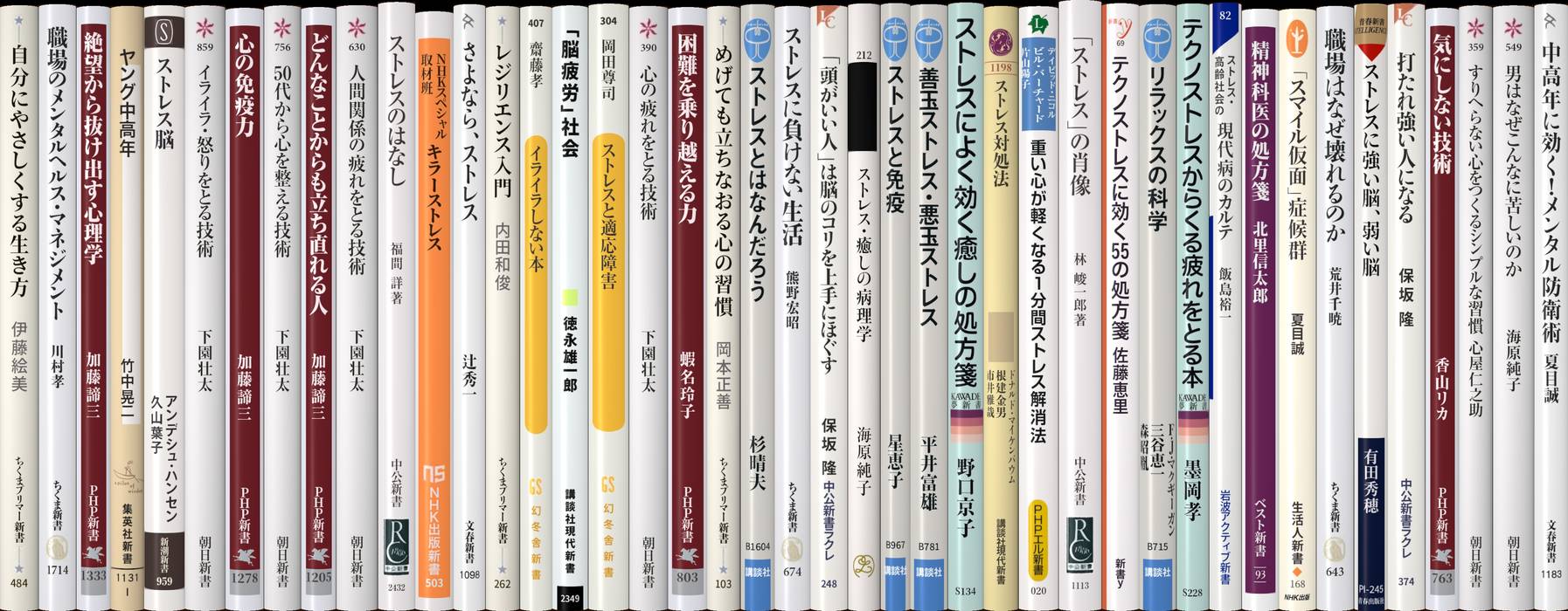 ストレス | 新書マップ4D