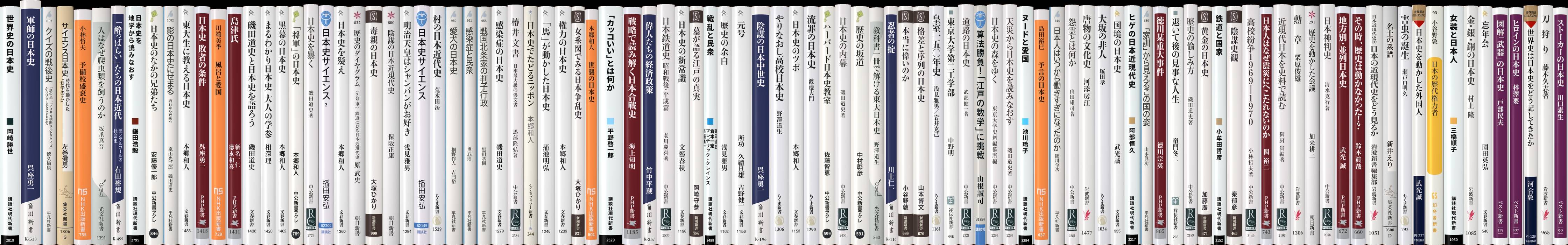 いろいろな日本史 | 新書マップ4D